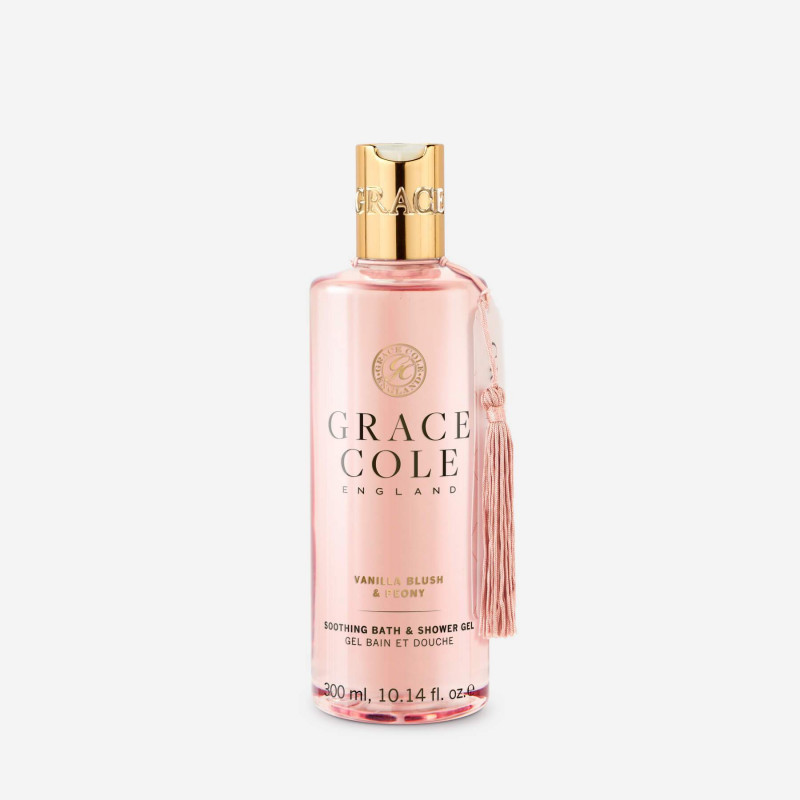 Vanilla Blush & Peony Soothing Bath & Shower Gel 300ml Vanilla Blush & Peony Soothing Bath & Shower Gel 300ml