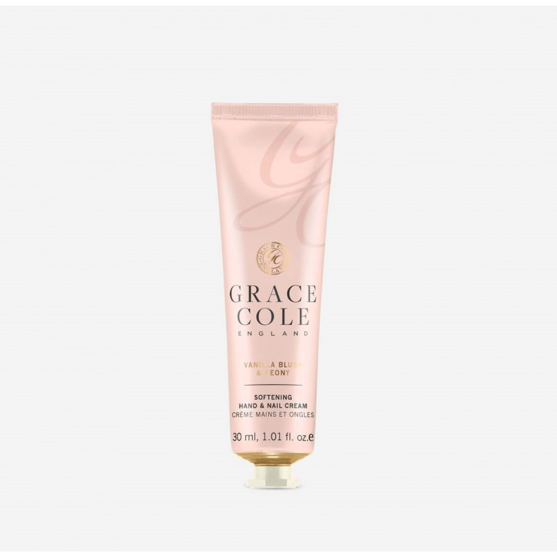 Vanilla Blush & Peony Softening Hand & Nail Cream 30ml Vanilla Blush & Peony Softening Hand & Nail Cream 30ml