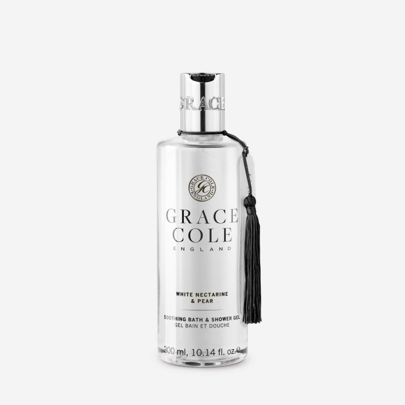White Nectarine & Pear Soothing Bath & Shower Gel 300ml White Nectarine & Pear Soothing Bath & Shower Gel 300ml