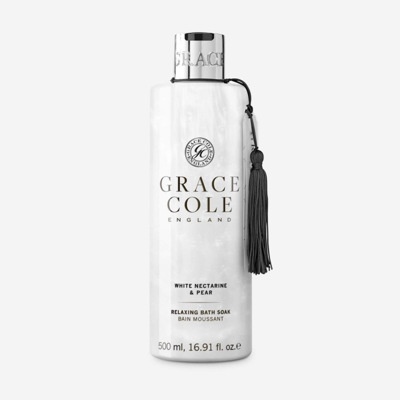 White Nectarine & Pear Relaxing Bath Foam 500ml White Nectarine & Pear Relaxing Bath Foam 500ml