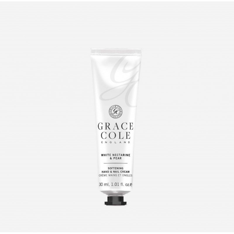 White Nectarine & Pear Softening Hand & Nail Cream 30ml White Nectarine & Pear Softening Hand & Nail Cream 30ml