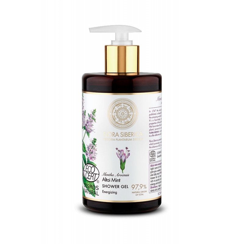 Flora Altai Mint Energizing Shower Gel 480ml Flora Altai Mint Energizing Shower Gel 480ml