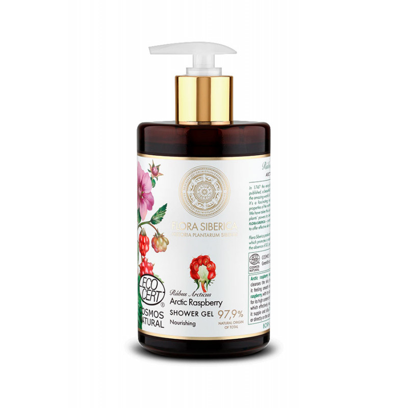Flora Arctic Raspberry Nourishing Shower Gel 480ml Flora Arctic Raspberry Nourishing Shower Gel 480ml